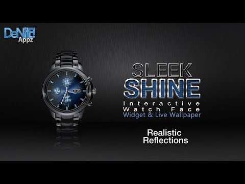 Sleek Shine HD Watch Face Video