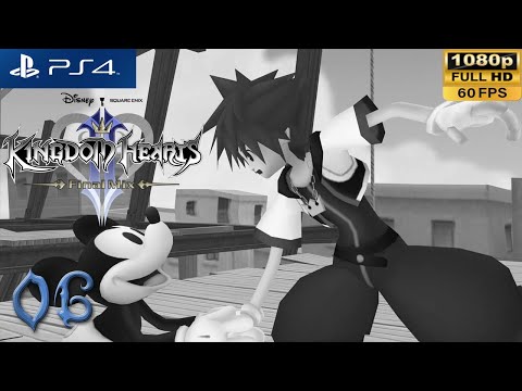 [PS4 1080p 60fps] Kingdom Hearts 2 Walkthrough 6 Disney Castle & Timeless River - KH 1.5 + 2.5 Remix