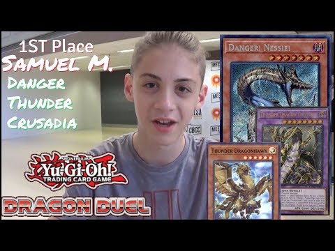 YU-GI-OH! Dragon Duel 1ST Place Samuel M. Danger Thunder Dragons