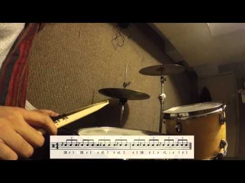 Phrasing with Rudiments #1- Swiss army triplet - Windmill exercise