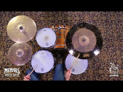Meinl 22" Byzance Extra Dry Dual Crash Ride Cymbal - 2282g (B22DUCR-1111417SS)
