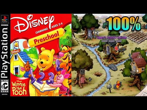 Disney's Winnie the Pooh: Preschool [32] 100% PS1 Longplay