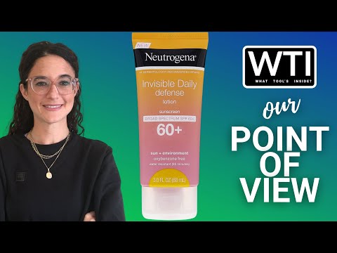 Neutrogena Daily Sunscreen Lotion - WTI product video review