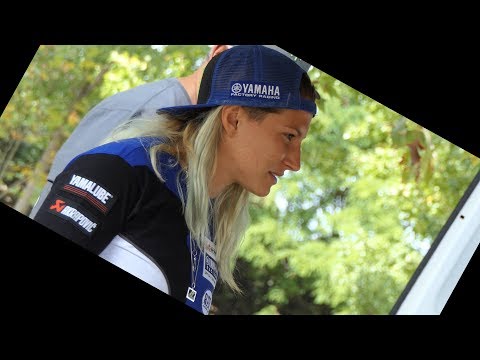 Kiara Fontanesi World Women Motocross Champion  in person
