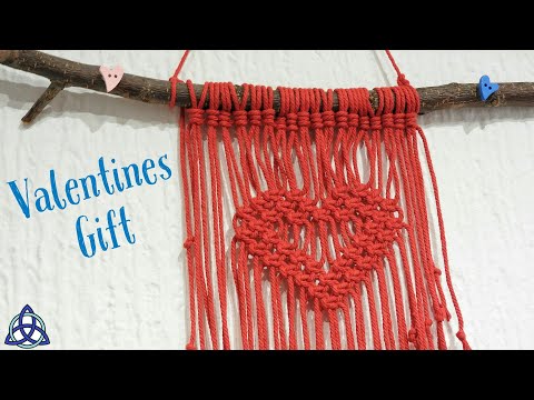 3D Macrame Heart Tutorial LOVEly Gift Idea
