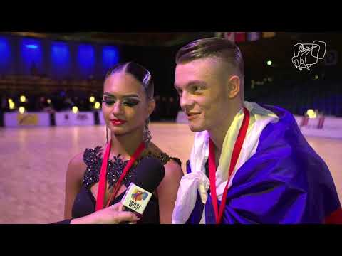 Kulikov - Goroshko, RUS | 2018 World Youth Latin Riga