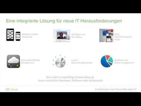 Deutsch - Cisco Meraki Einführung in Cloud Managed IT
