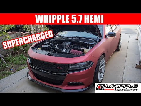 Whipple Supercharged Dodge Charger RT