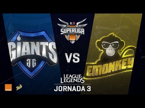 SUPERLIGA ORANGE - GIANTS VS EMONKEYZ - Mapa 2 - #SUPERLIGAORANGELOL3