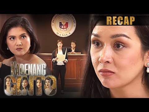 Romina is proven innocent by the court | Kadenang Ginto Recap (With Eng Subs)