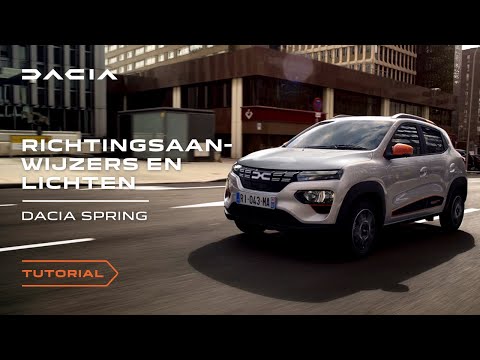 Richtingaanwijzers en lichten - De nieuwe Dacia Spring
