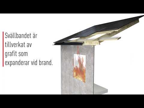 Fire Barrier brandskydd för ventilerad takfot