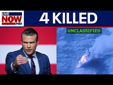 Video | 'Narco-terrorists' killed in latest boat strike off Venezuela, Hegseth says