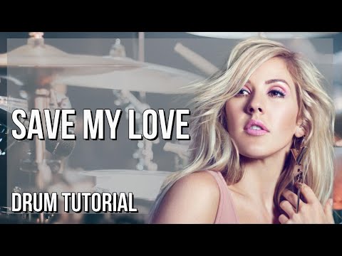 How to play Save My Love by Marshmello & Ellie Goulding ft AVAION on Drum (Tutorial)