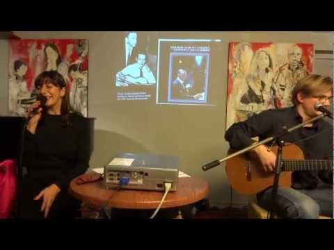 Maria Amália Baraona & Dinko Stipanicev em Cascais Jazz Club