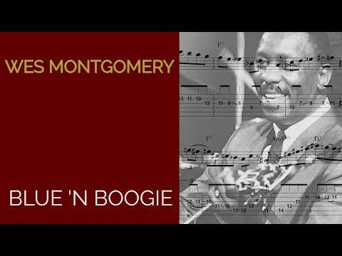 Wes Montgomery Transcription - Blue 'n Boogie