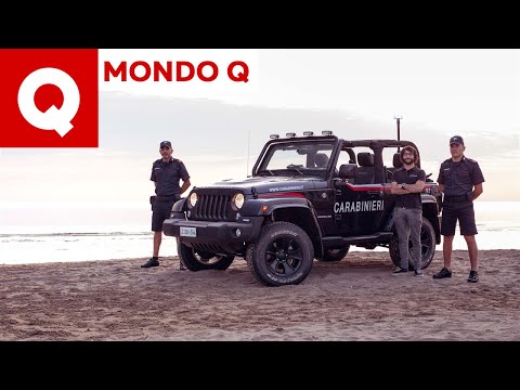 All the secrets of the Carabinieri Jeep Wrangler (+ live arrest)