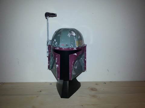 Boba Fett Statue build in time lapse