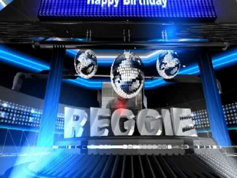 HAPPY BIRTHDAY REGGIE
