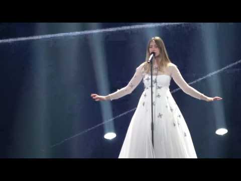 Eurovision Song Contest 2017 - Blanche || City Lights || Belgium - Rehearsal Full Effects