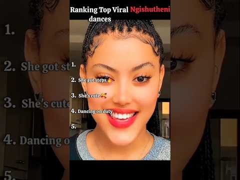Top Viral Ngishutheni Dance Challenge 💃🔥 | Best Moves Ranked!