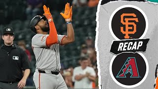 Giants vs. D-backs Game Highlights (9/17/25) | MLB Highlights