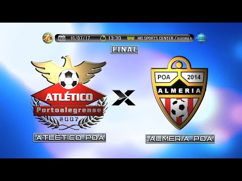 (FINAL) 2° TAÇA SOCIETY  SOLIDÁRIO - Atlético POA x Almeria POA (MELHORES MOMENTOS)