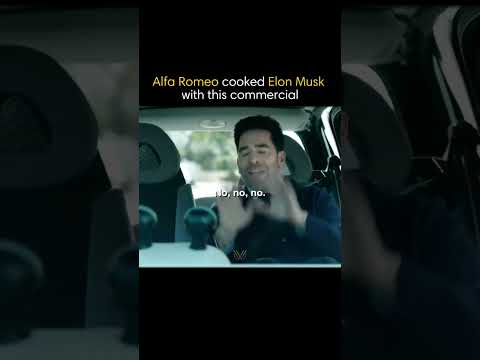 Alfa Romeo cooked Elon Musk with this commercial