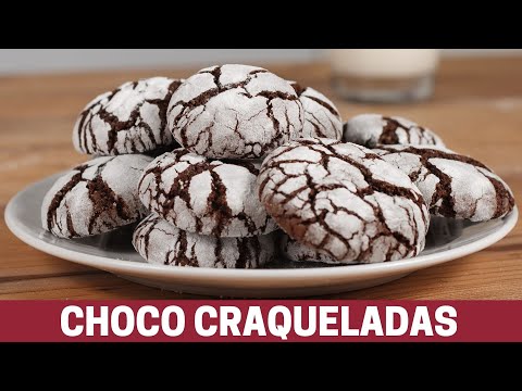 Galletas Craqueladas de Chocolate | Encontre la Receta de Galletas de Chocolate Perfecta
