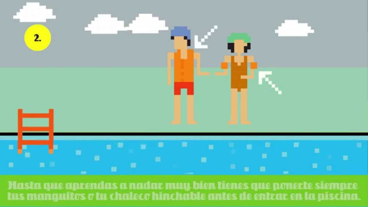 Medidas de seguridad en la piscina para niños y adultos