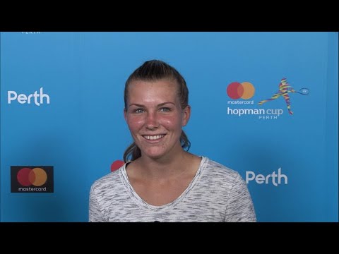 Maddison Inglis press conference (RR) | Mastercard Hopman Cup 2018