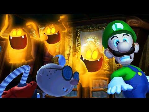 Luigi's Mansion 3DS - Area 1 (Perfect Score) - No Damage 100% Walkthrough