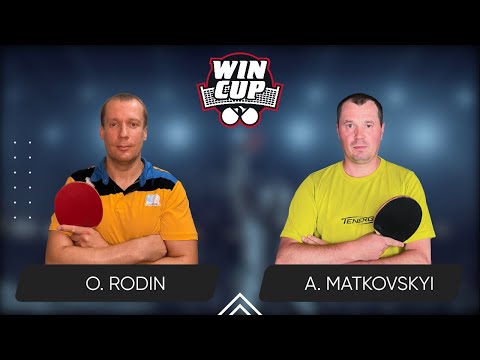 18:00 Oleksii Rodin - Andrii Matkovskyi West 3 WIN CUP 02.08.2024 | Table Tennis WINCUP