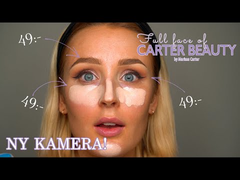 FULL FACE OF CARTER BEAUTY