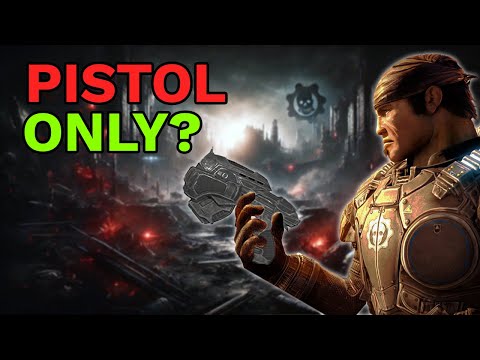 Can I Beat Gears of War's Hardest Difficulty With Only Pistols?!