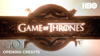 Opening Credits  Game of Thrones  Season 8 (HBO)