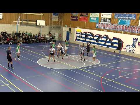 Korfbal League Samenvatting, speelronde 10: Blauw-Wit (A) - DVO