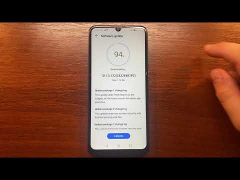 System Update Animation on Huawei Y6p [EMUI 10.1]