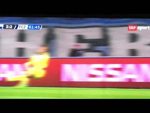 GCZ vs FC Zürich 4-2 - Amazing Goal Bua - RSL - 13/3/16