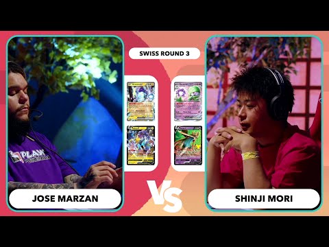 TCG Jose Marzan Vs Shinji Mori | 2023 Pokémon World Championships Swiss R3