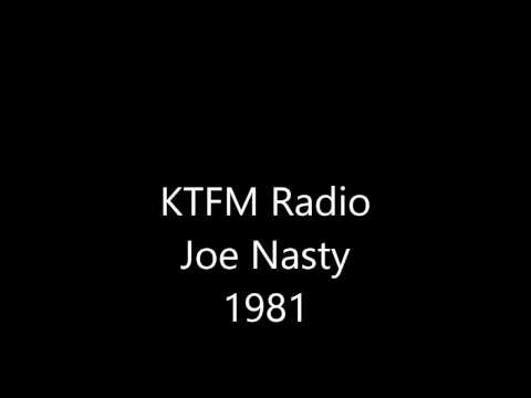KTFM Radio Joe Nasty 1981