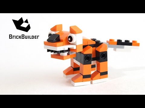 Vidéo LEGO Creator 30285 : Le tigre