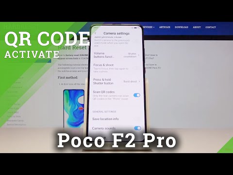 How to Allow Camera to Scan QR Codes in XIAOMI Poco F2 Pro – Scan QR Codes