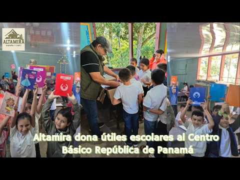 Iniciativa solidaria beneficia a estudiantes de Trinidad, Santa Barbara