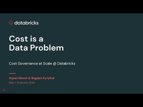 Watch: Cost Governance at Scale @ Databricks