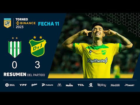 #TorneoBinance 2023 | Fecha 11 | resumen de Banfield - Defensa y Justicia