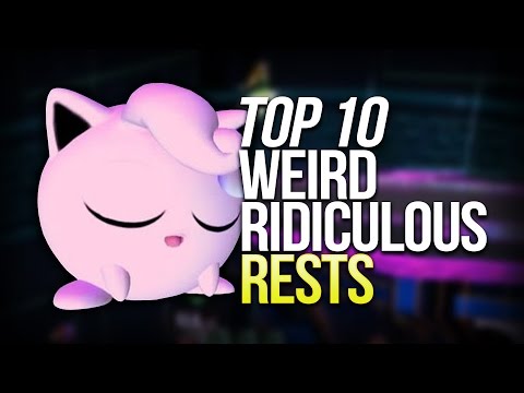 Top 10 Weird/Ridiculous Rests | Melee