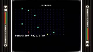 Playing Iceberg by Not a Wizard | With Added Sound | Commodore 64