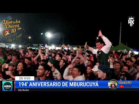 YIYO Y LOS CHICOS 10 -- ANIVERSARIO MBURUCUYA - 