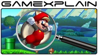 New Super Mario Bros. U - Gameplay Analysis (Secrets & Hidden Things)